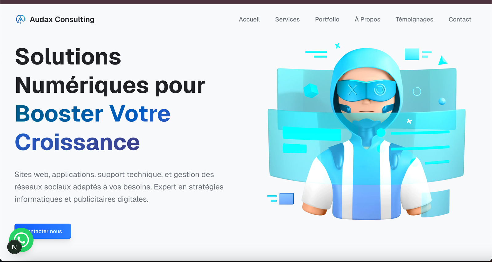 Audax Consulting - Site 2eme version